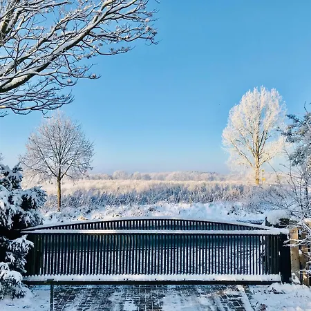 Pfotenglueck Nahe Ostsee Mit Atemberaubender Dachterrasse & Gartenblick